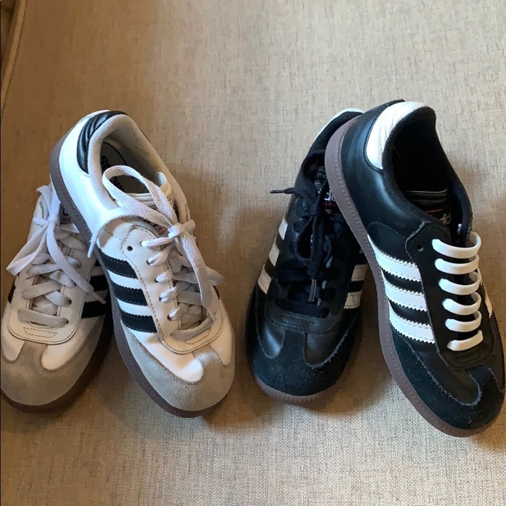 Adidas Samba Sneakers B&W Bundle ($35 for both)